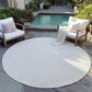Dalyn Rug Company Laidley 4" Round Linen Indoor/Outdoor Area Rug, , large