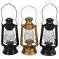 Maple and Jade 19" x 6" Coastal Metal Lantern in Multicolor (Set of 3), , large