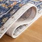 Safavieh Astoria 5"3" x 7"6" Blue and Rust Area Rug, , large
