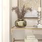 Maple and Jade 20" Decorative Vase with Hammered Top in Brushed Gold, , large