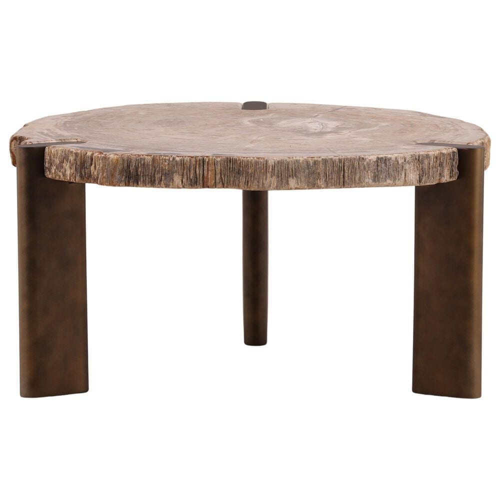 Blue Sun Designs Samplson 2-Piece Coffee Table Set in Light Natural and Bronze, , large