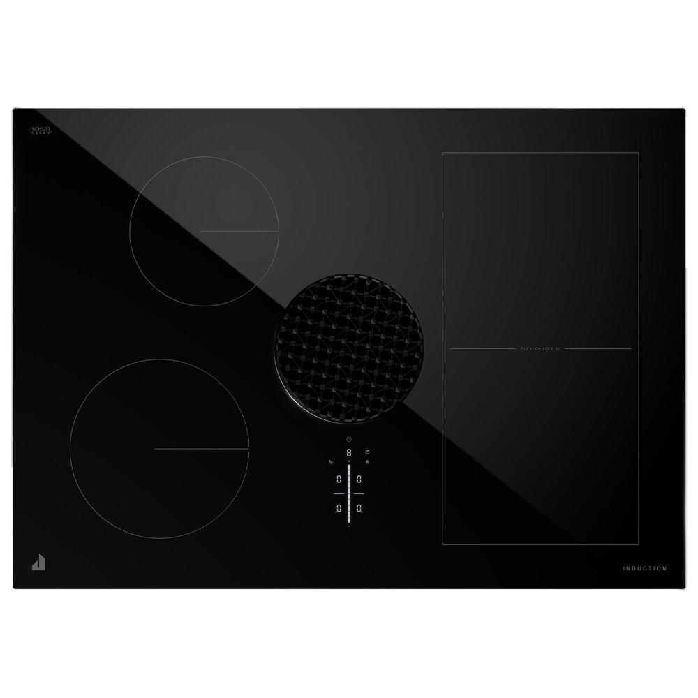JennAir 30" Induction Downdraft Cooktop in Black, , large