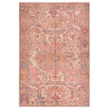 Jaipur Garcia Elar 5" x 8" Mellow Rose and Semolina Area Rug, , large