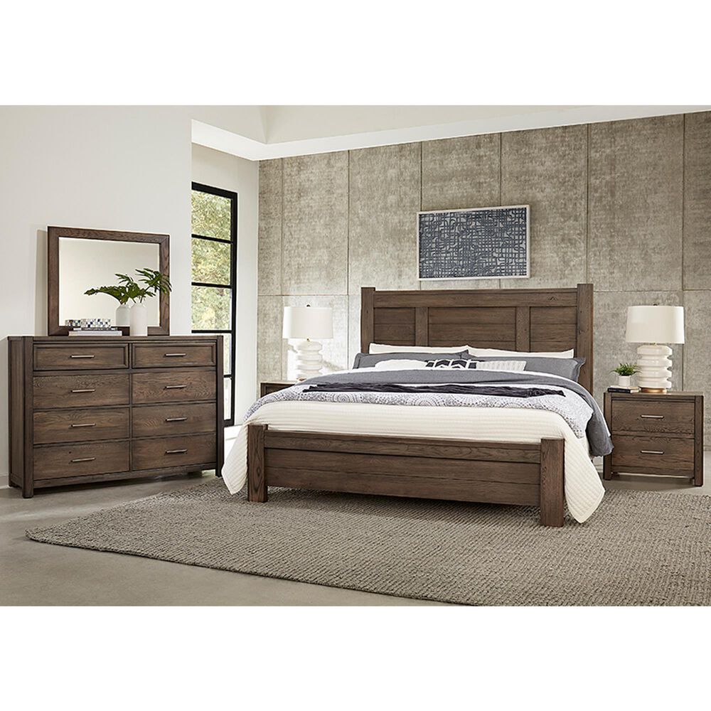 Viceray Collections Crafted Oak 8-Drawer Dresser in Aged Gray, , large
