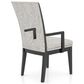Declan Dining Canadel Arm Chair in Peppercorn Washed, , large