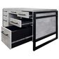 Wycliff Bay Mason Writing Desk in Black and Gray, , large