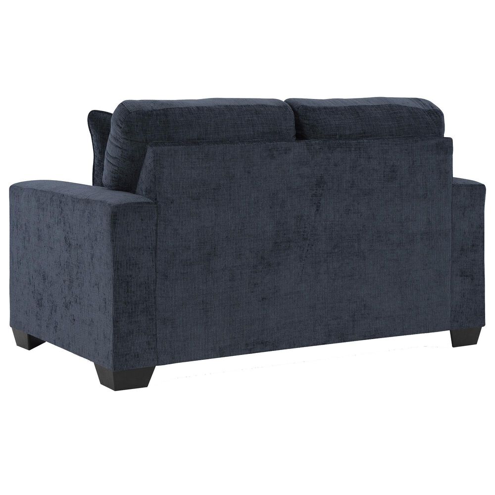 Ashley Aviemore Stationary Loveseat in Ink, , large