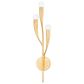 Hudson Valley Lighting Labra 3-Light Wall Sconce in Vintage Gold Leaf, , large