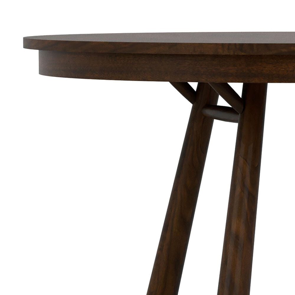 STICKLEY Hudson Valley 54&quot; Round Dining Table in Dark Roast, , large