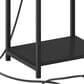 HOMLUX 22.7" 3-Tier End Table in Americano and Black, , large