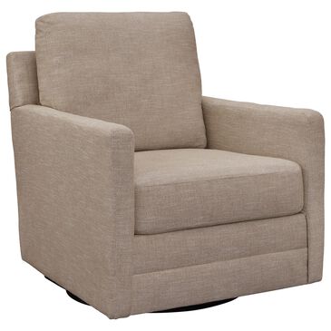 Ashley Freybourne Swivel Accent Chair in Twill, , large
