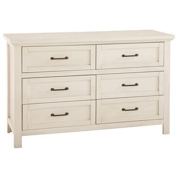 Eastern Shore Westfield 6-Drawer Dresser in Brushed White, , large