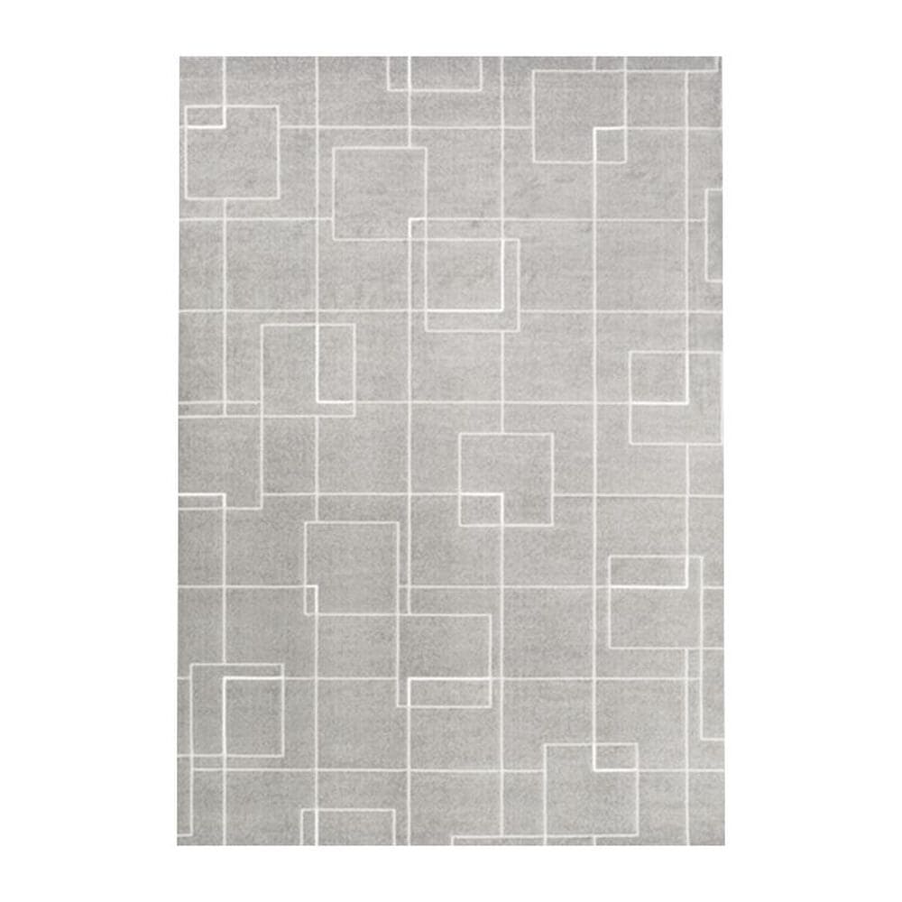 Surya Contempo CPO-3717 7"10" x 10" Gray and White Area Rug, , large