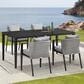Blue River Aileen 5-Piece Patio Dining Set in Black and Grey, , large