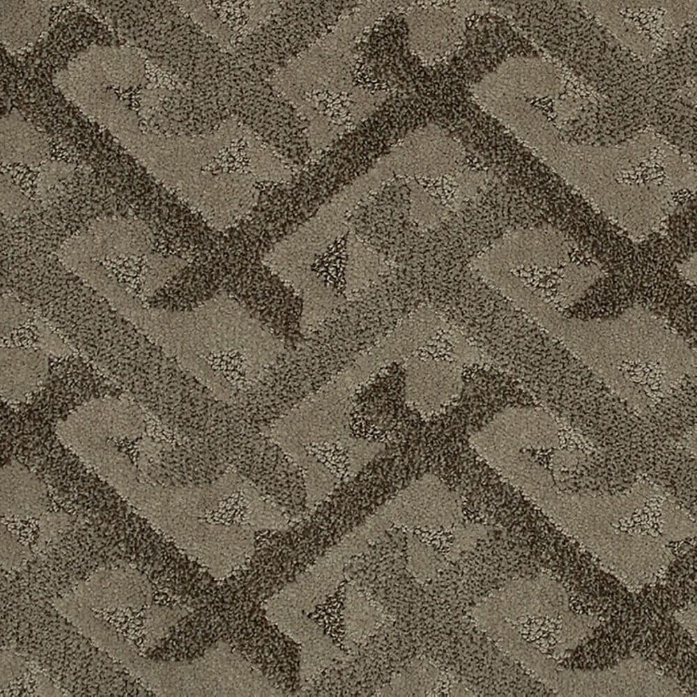 Karastan Cheerful Details Carpet in Iced Mocha, , large