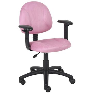 Regal Co. Boss Deluxe Posture Chair with Adjustable Arms in Pink, , large