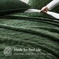 Hampton Park Harper 3-Piece California King Velvet Quilt Set in Green, , large