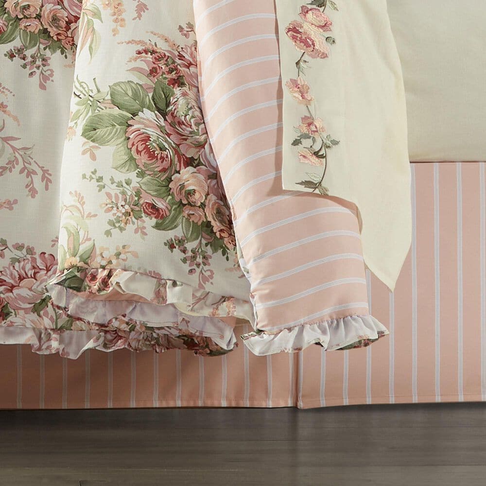 J. Queen New York Estelle 4-Piece Full Comforter Set in Coral, , large