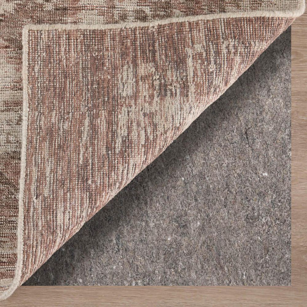 Feizy Loralai Taupe and Plum 9' x 12' Area Rug, , large