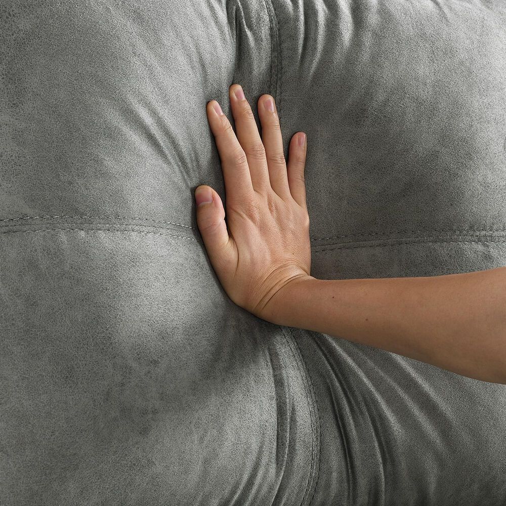 Morden Fort 2Piece Storage Sleeper Sectional in Grey Velvet Shop NFM