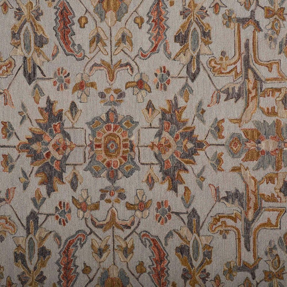 Feizy Fallon Gray and Multicolor 5&#39; x 8&#39; Area Rug, , large