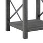 Ashley Freedan Square End Table in Grayish Brown, , large