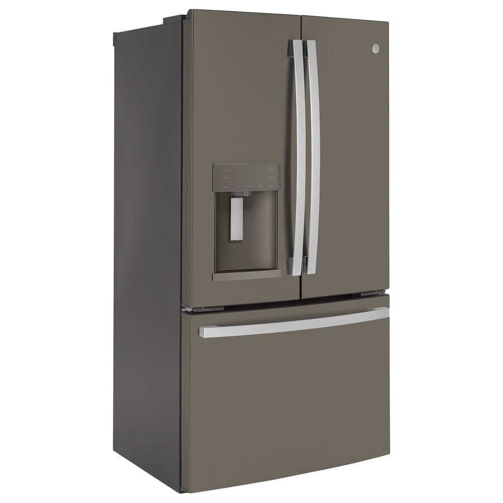 GE Appliances 22.1 Cu. Ft. Counter-Depth French-Door Refrigerator in Slate, , large