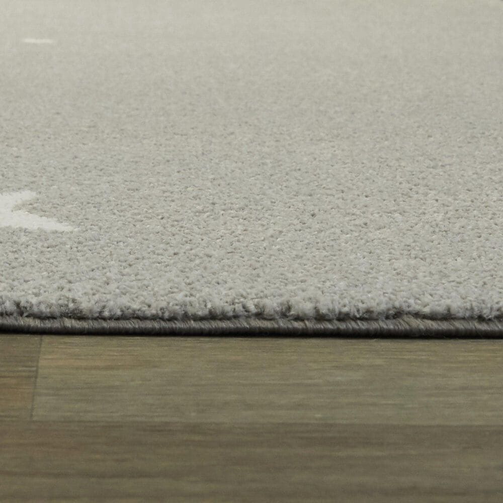 Balta Rugs Starlight 5&#39;3&quot; x 7&#39; Grey Kids Area Rug, , large