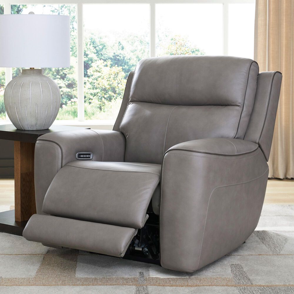Ashley 5Z-Comfort Power Recliner with Adjustable Headrest in Coin, , large