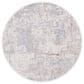 Safavieh Marmara MRM308B 6"7" Round Beige, Blue and Rust Area Rug, , large