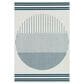 Surya Alfresco 8"10" Square Light Silver, Beige, Charcoal and Nickel Indoor/Outdoor Area Rug, , large