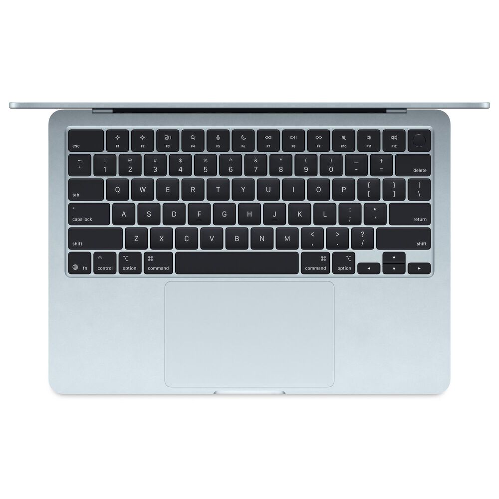 Apple MacBook Air 13-inch Laptop M4 chip - 10 Core CPU - 10 Core GPU - 24GB Memory - 512GB SSD - Sky Blue &#40;Latest Model&#41;, , large