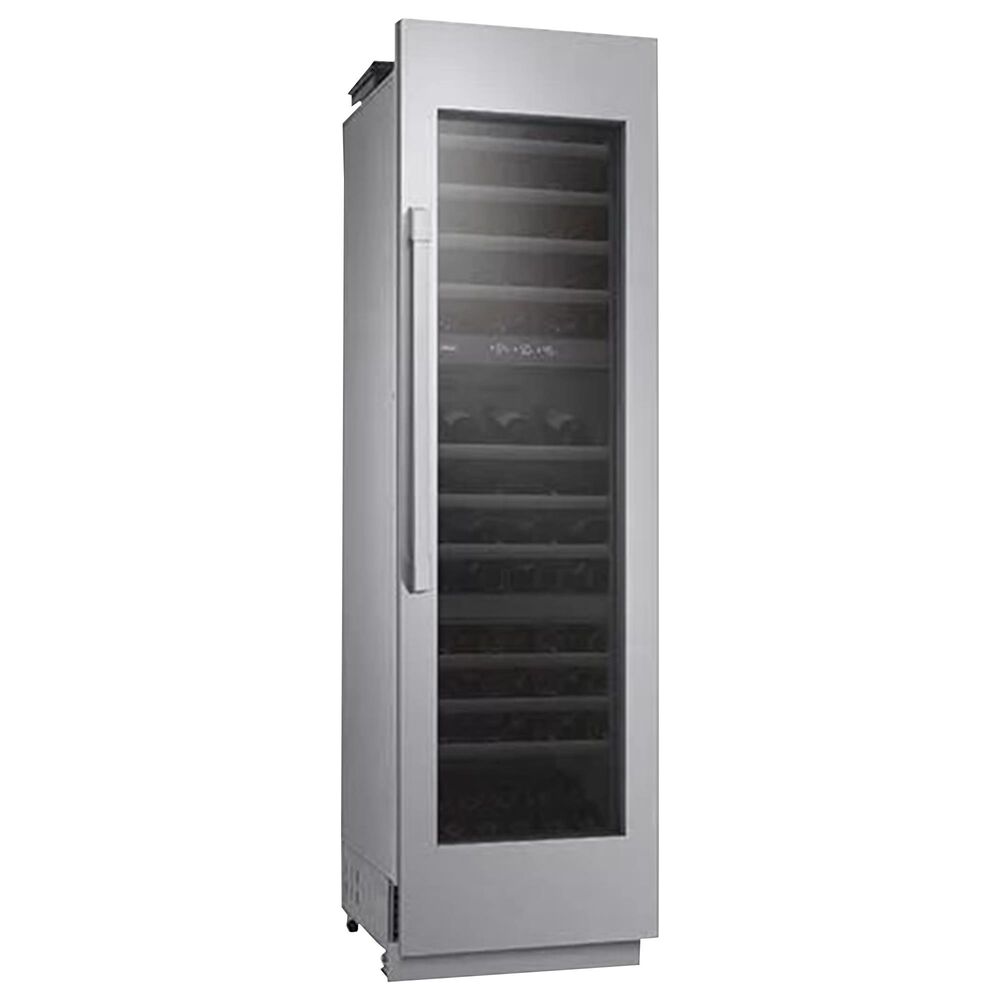 Dacor 24&quot; Left Hinge Wine Door Panel with Pro Handle in Silver Stainless Steel, , large