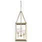 Golden Lighting Smyth 3-Light Pendant in White Gold, , large