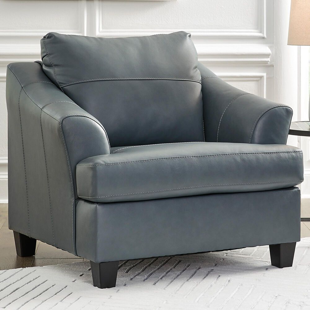 Ashley Genoa Oversized Chair in Steel, , large