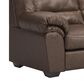 Ashley WillowBend Stationary Sofa in Umber, , large