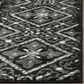 Safavieh Adirondack ADR111C 4" Square Black and Silver Area Rug, , large