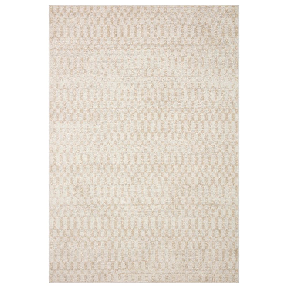 Loloi II Kamala 11"2" x 15"7" Ivory and Natural Area Rug, , large