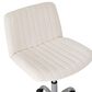 Linon Home Decor Stratton Office Chair in Off White, , large