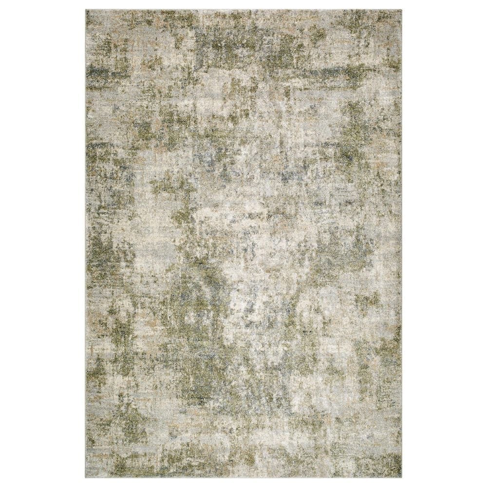 Surya Avellino 5"3" x 7" Light Gray, Light Beige, Light Olive, Olive, Gray, Deep Teal and Tan Area Rug, , large