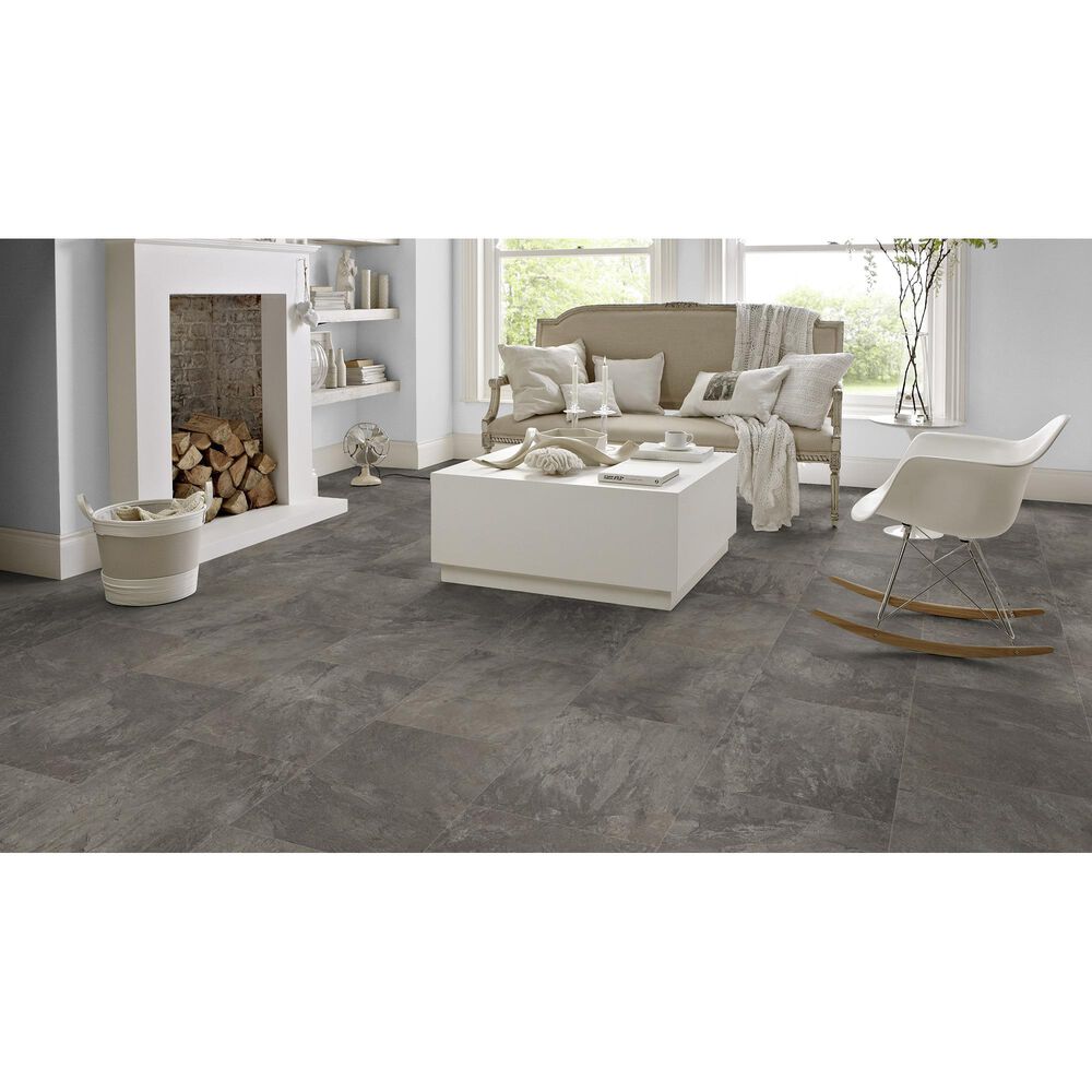 Karndean Korlok Select Volcanic Slate 18&quot; x 24&quot; Luxury Vinyl Tile, , large