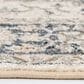 Central Oriental Minerva Hester 7"10" x 9"10" Alabaster and Vintage Blue Area Rug, , large