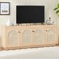 Walker Edison Sasha 70" TV Stand in Coastal Oak, , large