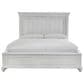Ashley Kanwyn 4 Piece Queen Bedroom Set in Distressed Whitewash, , large