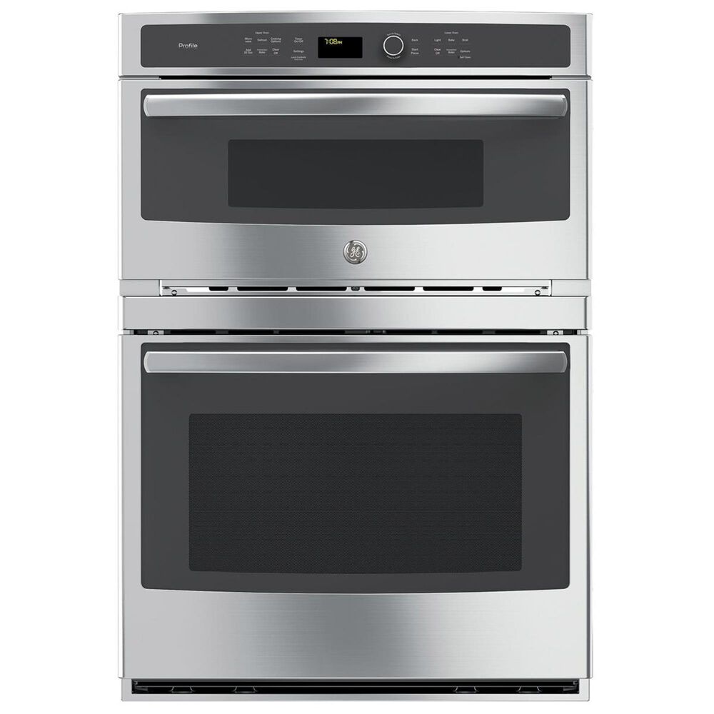 GE Profile 30" Built-In Combination Convection Microwave/Convection Wall Oven, , large