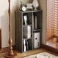 HOMLUX 5-Cube Reversible Storage Bookshelf in French Oak, , large