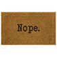 Karastan Bristol Nope 1"6" x 2"6" Natural Door Mat, , large