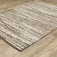 Oriental Weavers Galileo GAL05 Brown and Ivory 6"7" x 9"6" Area Rug, , large