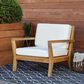 Linon Home Decor Carenen Patio Arm Chair in White, , large