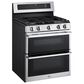 LG 6.9 Cu. Ft. Smart Gas Double Oven Freestanding Range in Stainless Steel, , large